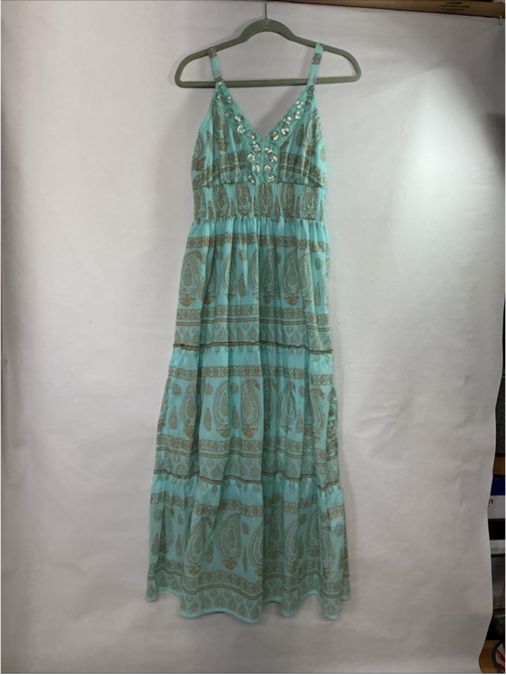 Me 2 Magic 100% Cotton Maxi Dress Size L In New Condition With Out Tags - Picture 2 of 8